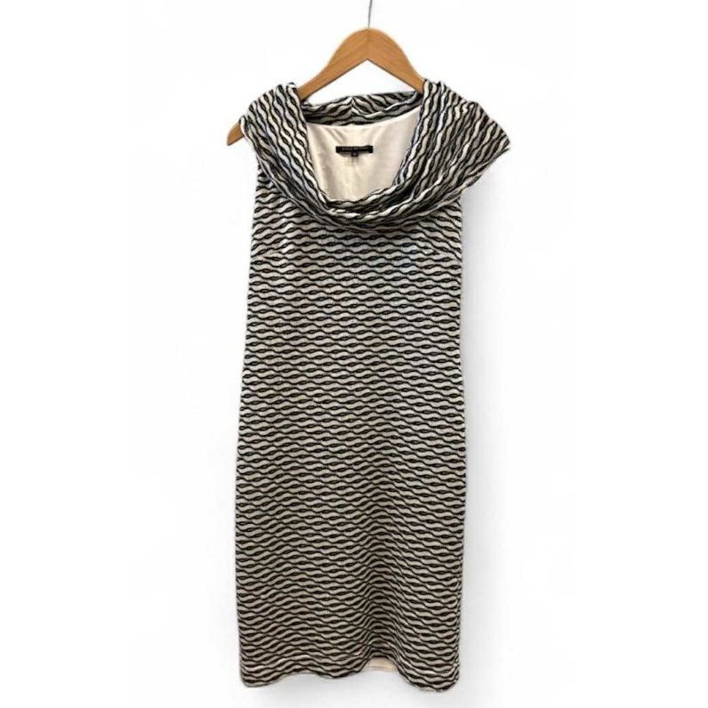 David Meister Cowl Neck Dress