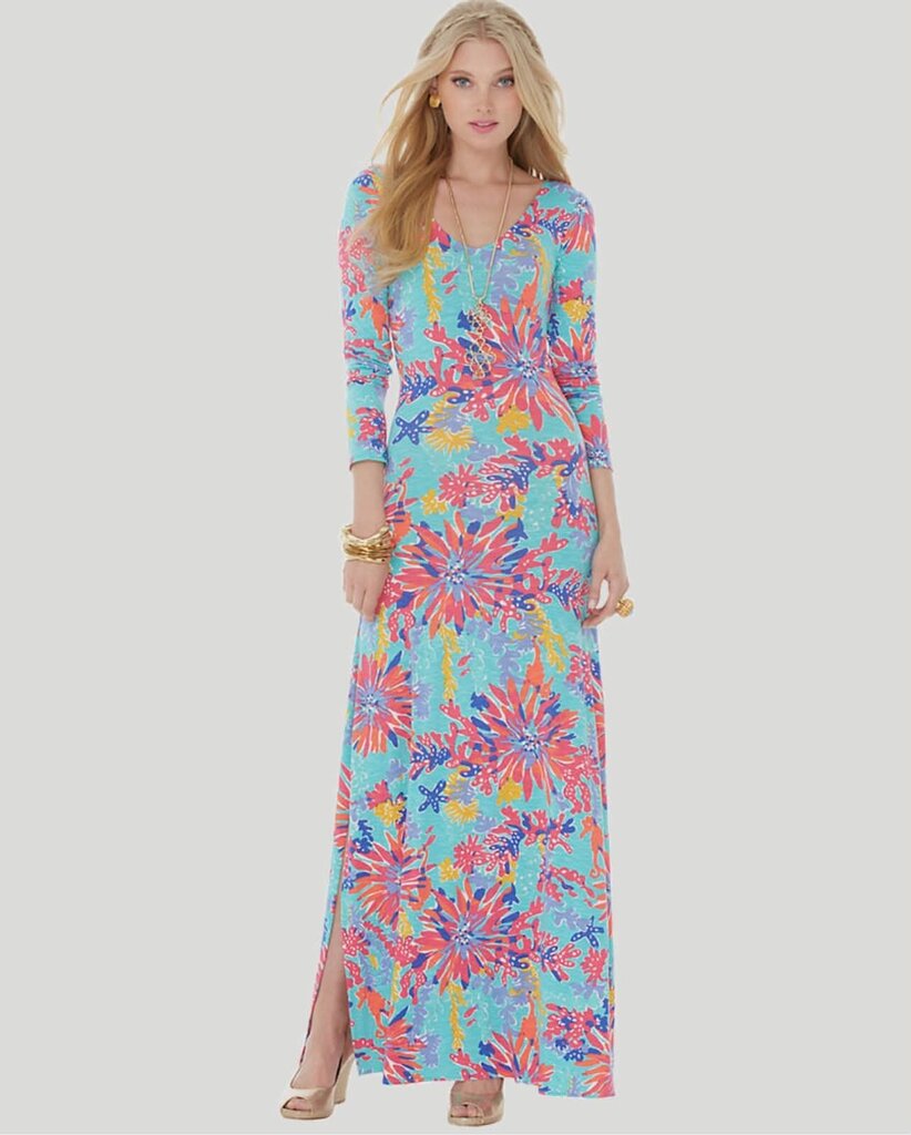 lilly pulitzer maxi dress Women's Bernice in Pink RSVP stylishly for the seasons social occasions in our sleek Bernice Maxi Dress Lilly Pulitzer Maxi Dress -