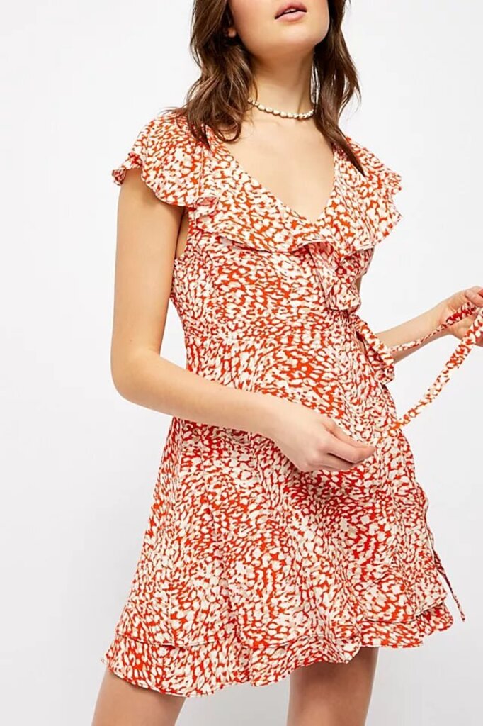 Free People French Quarter Wrap Dress