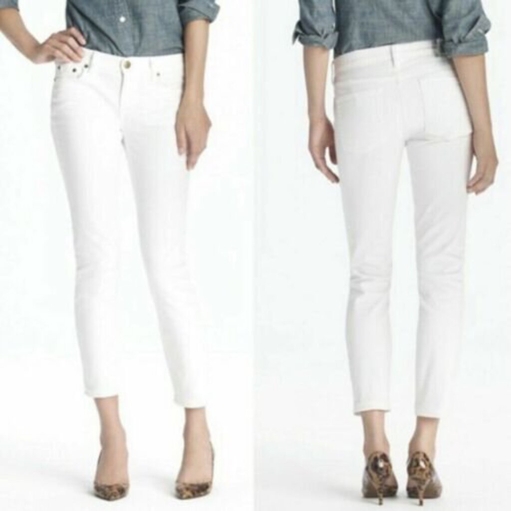 J crew cropped matchstick hot sale jean