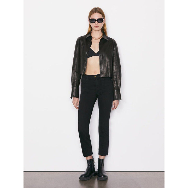 Frame Le High Straight Jeans - Size 23