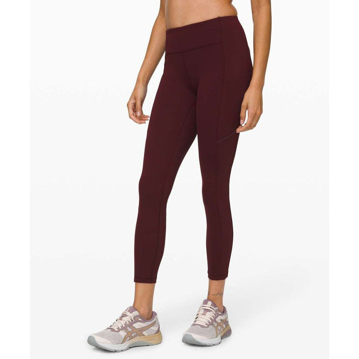 Lululemon Speed Up Tight 25" in Garnet - Size 2