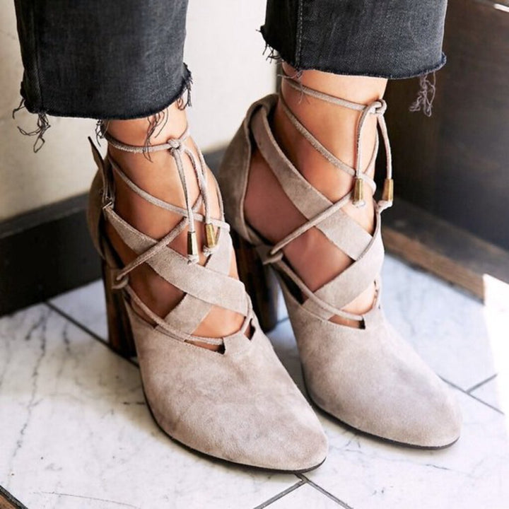 Free People Nouvella Wrap Heels - Size 38