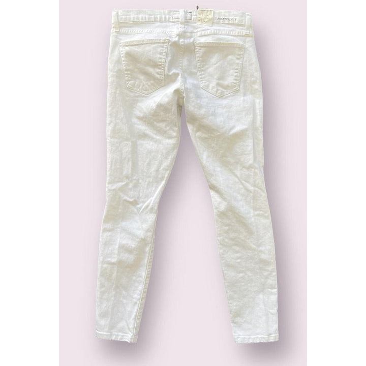 Current/Elliott NWT The Stiletto Destroyed Knee Jeans - Size 28