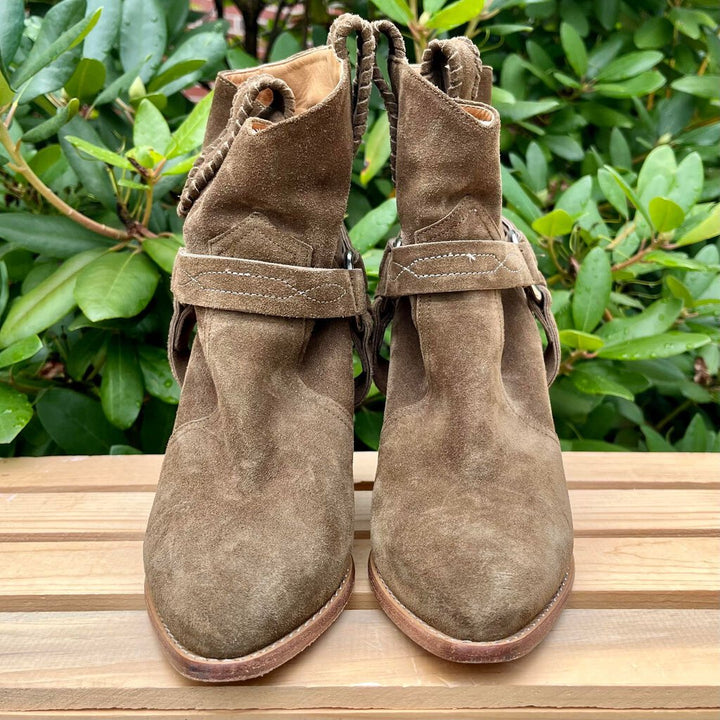 Isabel Marant Rawson Ankle Booties - Size 39