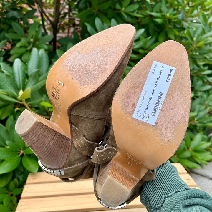 Isabel Marant Rawson Ankle Booties - Size 39