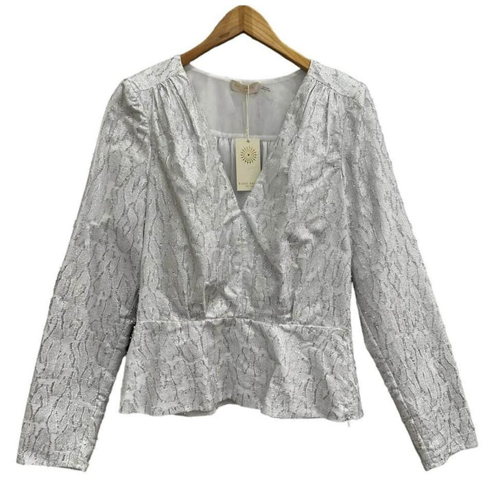 Ramy Brook NWT Rainn Jacquard Top - Size 10 (retails for $395)