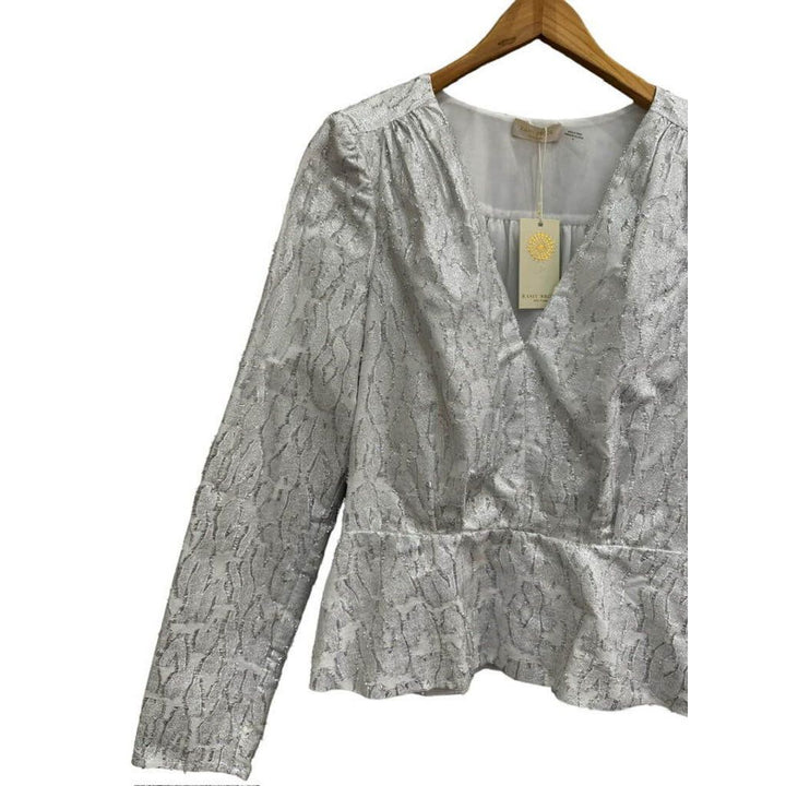 Ramy Brook NWT Rainn Jacquard Top - Size 10 (retails for $395)