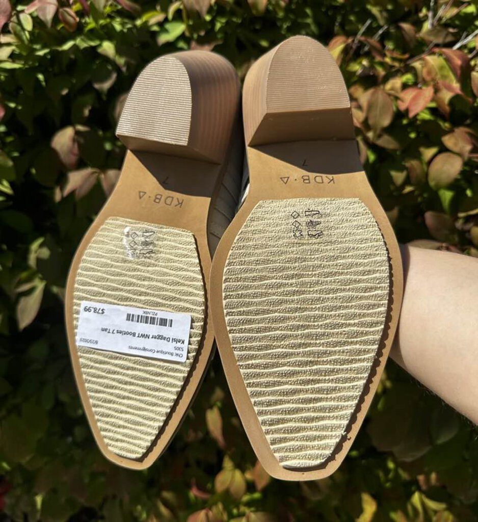 Anthropologie NWT Kelsi Dagger Brooklyn Ankle Boots - Size 7