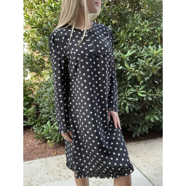 J. Crew NWT Silk Star Print Dress - Size 4