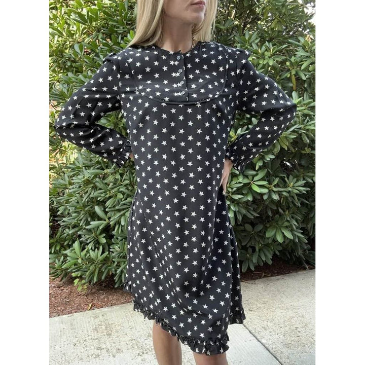 J. Crew NWT Silk Star Print Dress - Size 4