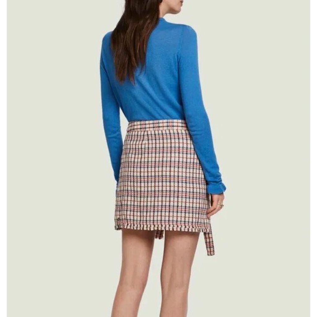 Scotch & Soda NWT Plaid Tweed Skirt- Size Medium