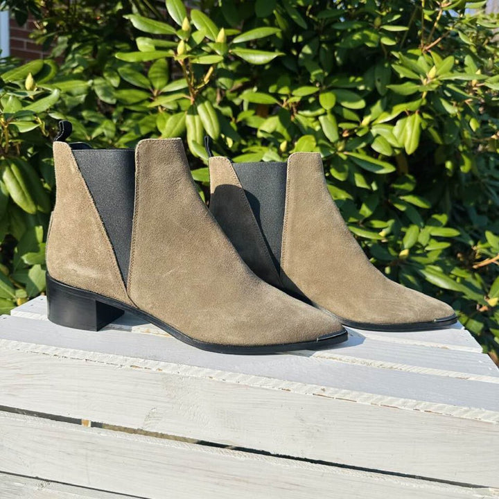 Acne Studios Jensen Suede Bootie - Size 40