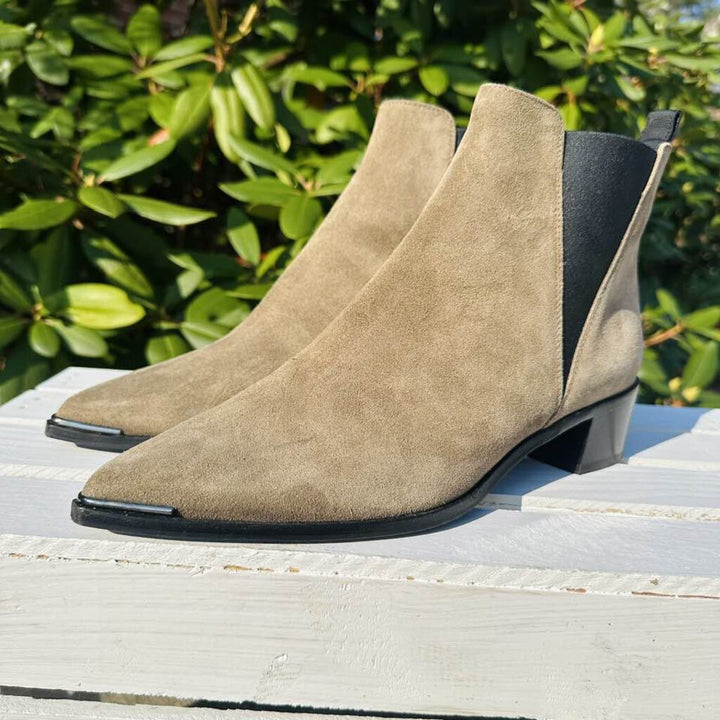 Acne Studios Jensen Suede Bootie - Size 40