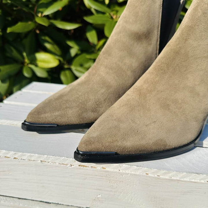 Acne Studios Jensen Suede Bootie - Size 40