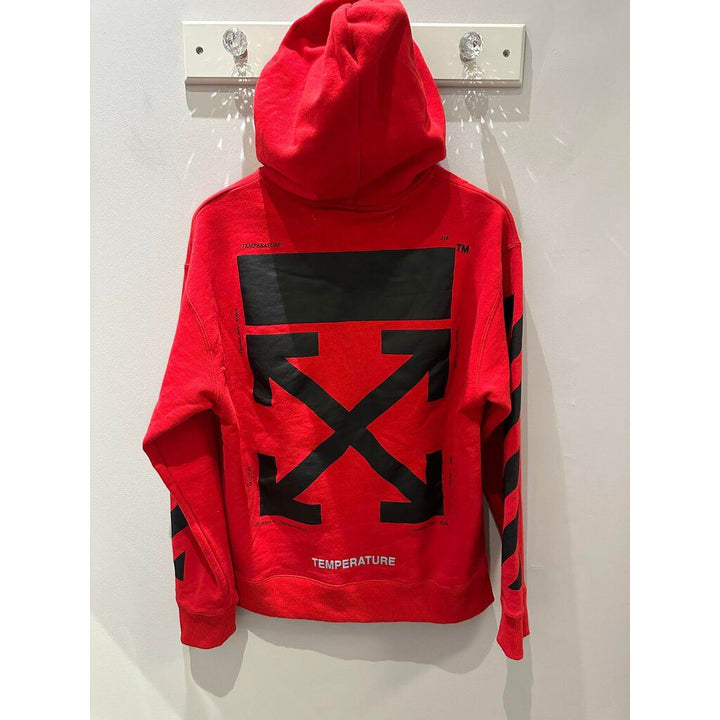 OFF-WHITE Mona Lisa Temperature Hoodie - Size Small