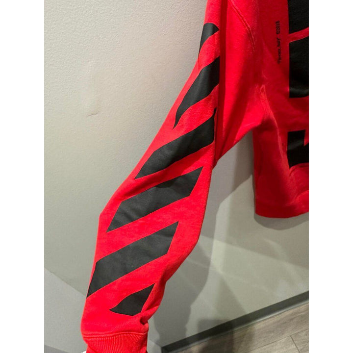 OFF-WHITE Mona Lisa Temperature Hoodie - Size Small