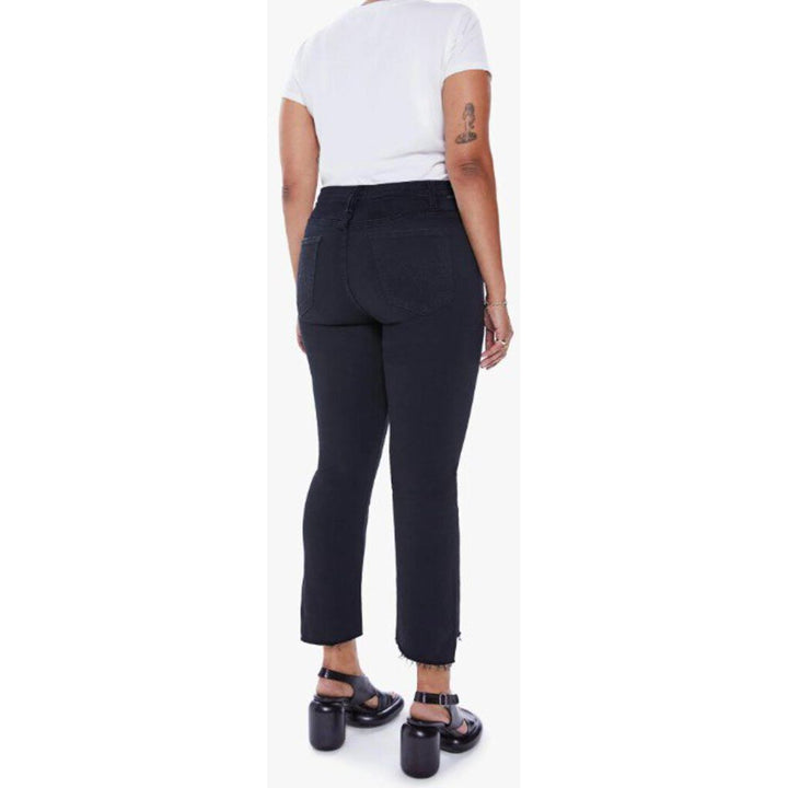 Mother The Insider Crop Step Fray Jeans in Not Guilty - Size 24