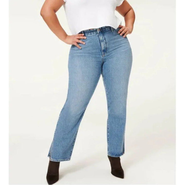 Good American NWT Good Boy Straight Jean - Size 10