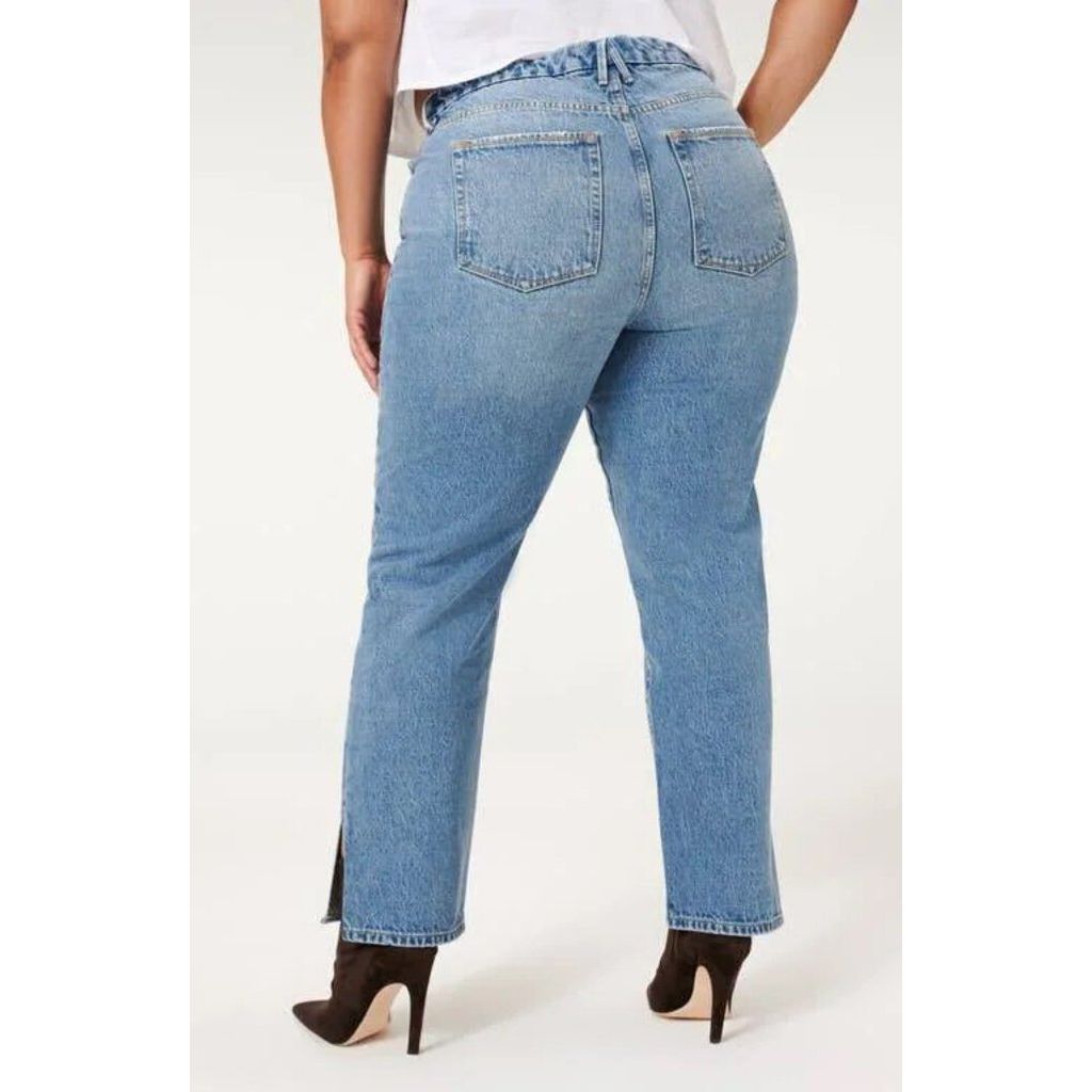 Good American NWT Good Boy Straight Jean - Size 10