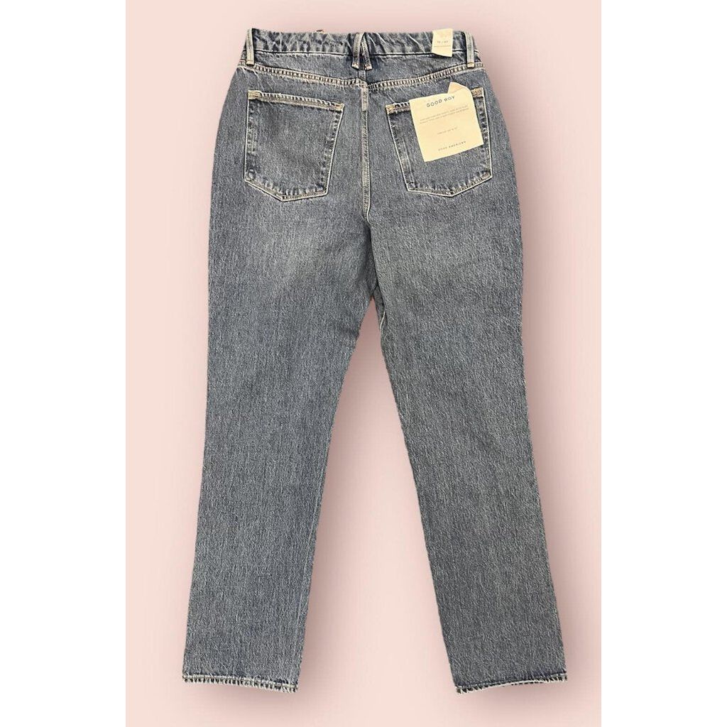 Good American NWT Good Boy Straight Jean - Size 10