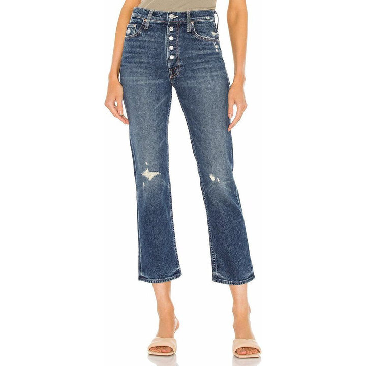 Mother The Pixie Tomcat Ankle Jeans in Born To Bite - Size 24