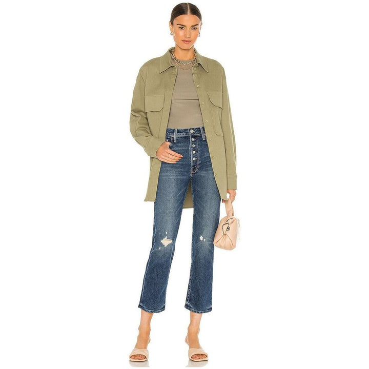 Mother The Pixie Tomcat Ankle Jeans in Born To Bite - Size 24