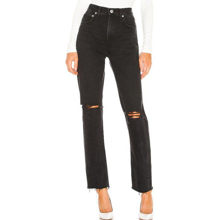 Agolde NWT Cherie High Rise Straight Jeans in Distortion - Size 30