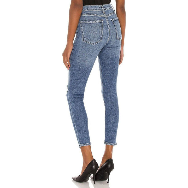 Agolde Nico High Rise Slim Jeans in Shoreline - Size 26