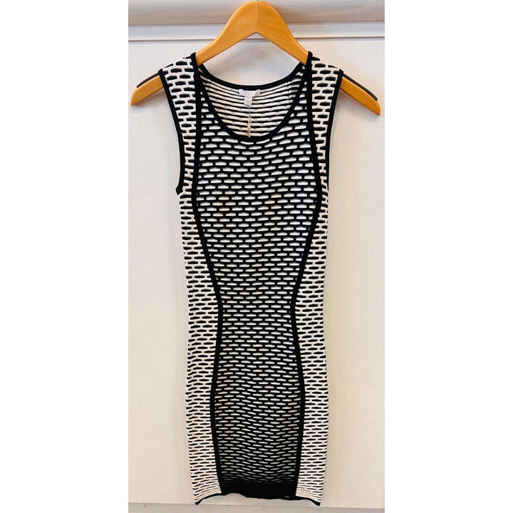 Intermix Striped Mini Dress - Size Petite