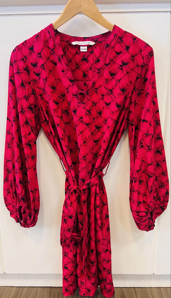 Diane Von Furstenberg Tanya Silk Dress - Size 4