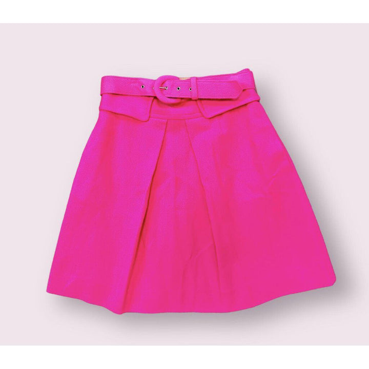 Milly Wool Pleated Skirt - Size 4
