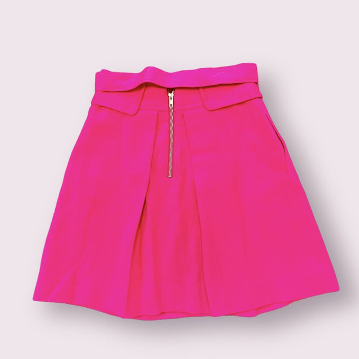 Milly Wool Pleated Skirt - Size 4