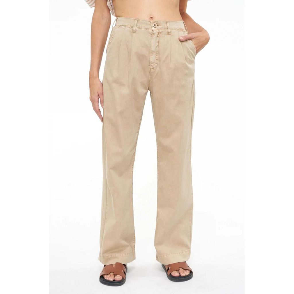 Pistola Ellery High Waist Cotton Wide Leg Trousers - Size 31