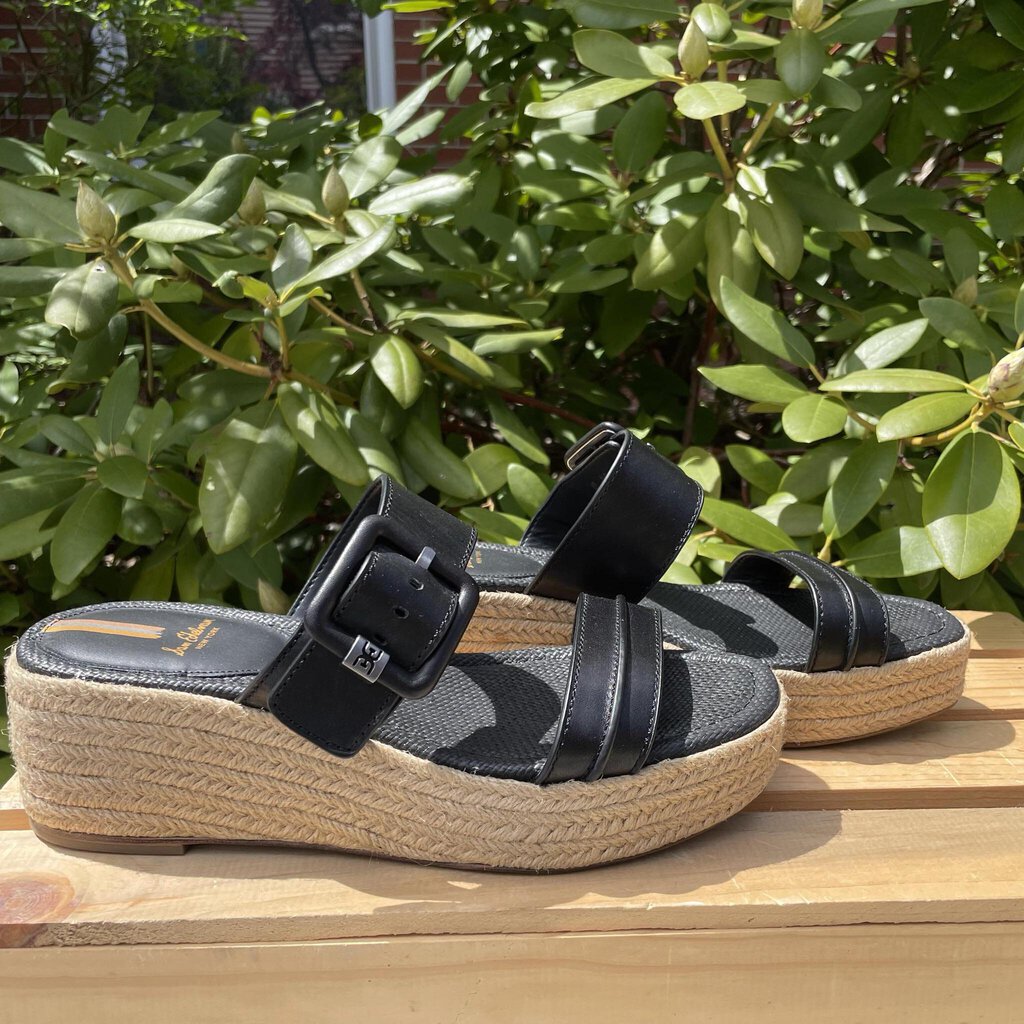 Sam Edelman Carson Platform Wedge Espadrille Slide Sandal - Size 9