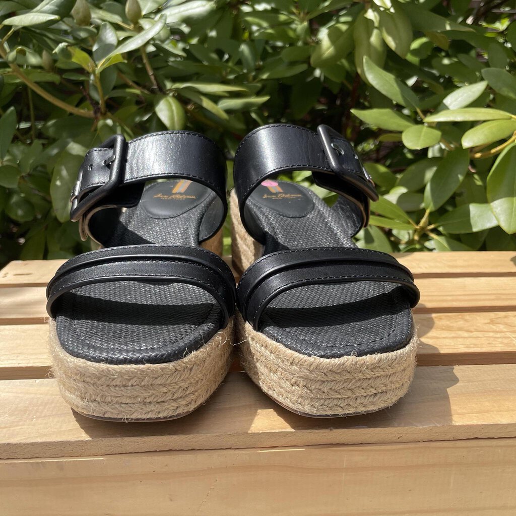 Sam Edelman Carson Platform Wedge Espadrille Slide Sandal - Size 9