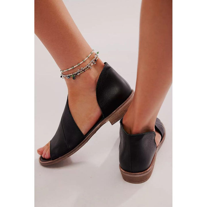 Free People Mont Blanc Sandals in Black - Size 37.5