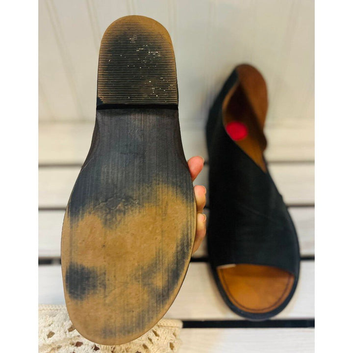 Free People Mont Blanc Sandals in Black - Size 37.5