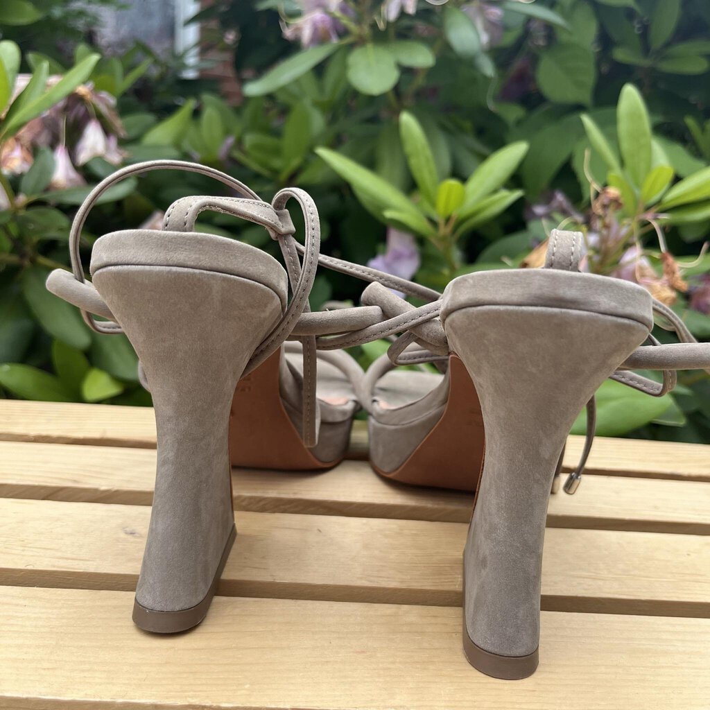 Vicenza Strappy Platform Heels - Size 7