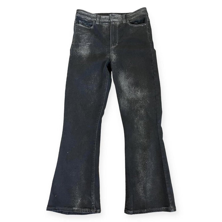 Paige Claudine High-Rise Crop Flare Jeans - Size 29