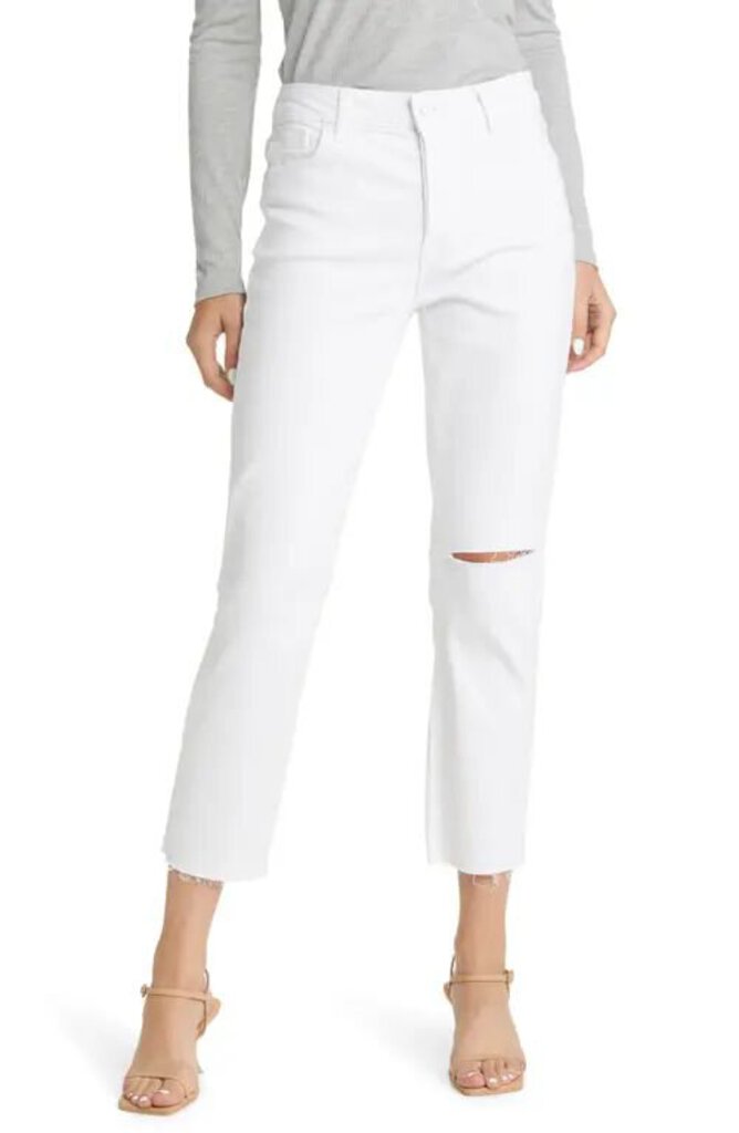 Fidelity Jimi Memphis White Jeans - Size 31