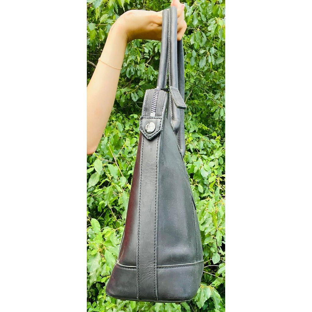 Baseballism Cathy Leather Zip Tote