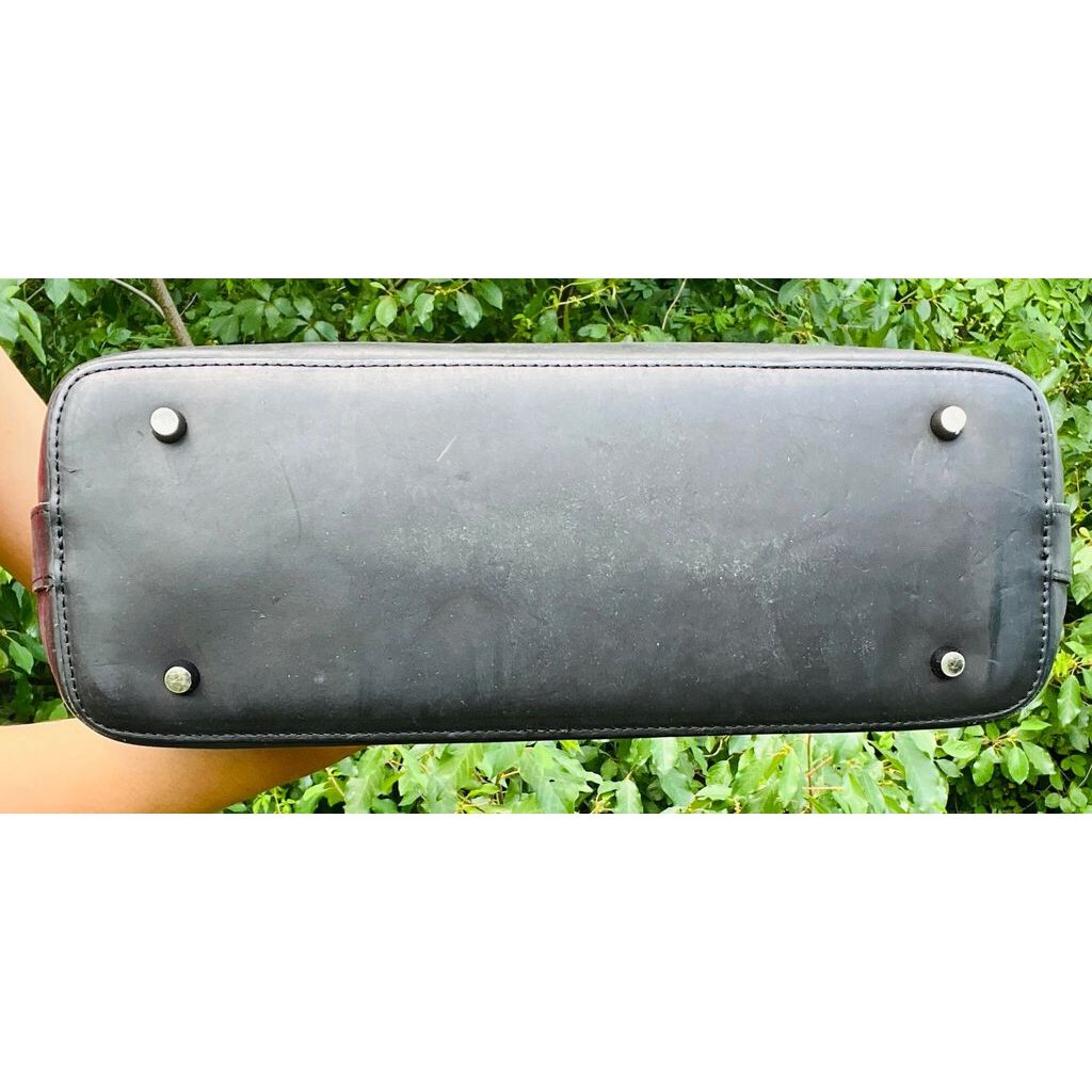 Baseballism Cathy Leather Zip Tote