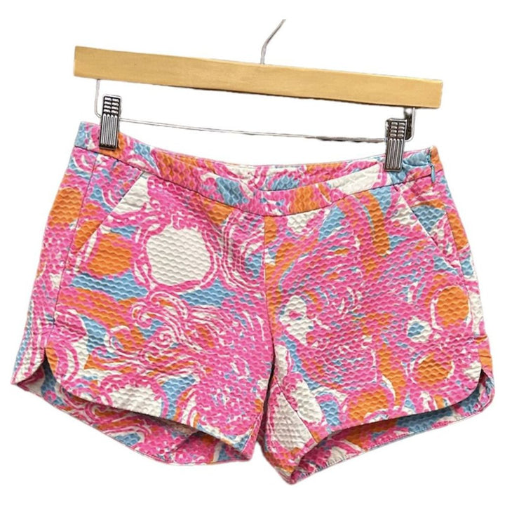 Lilly Pulitzer Adie Shorely Blue Feeling Shorts - Size 00