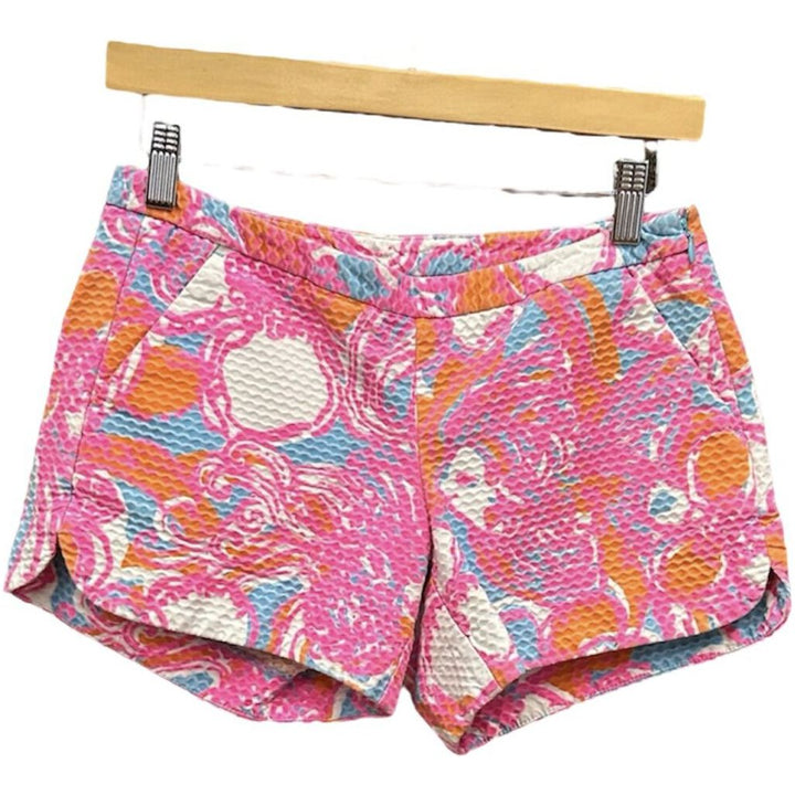 Lilly Pulitzer Adie Shorely Blue Feeling Shorts - Size 00
