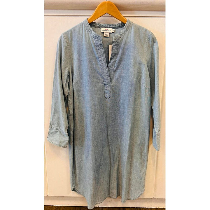 Vineyard Vines NWT Chambray Tunic Shirt Dress - Size 2