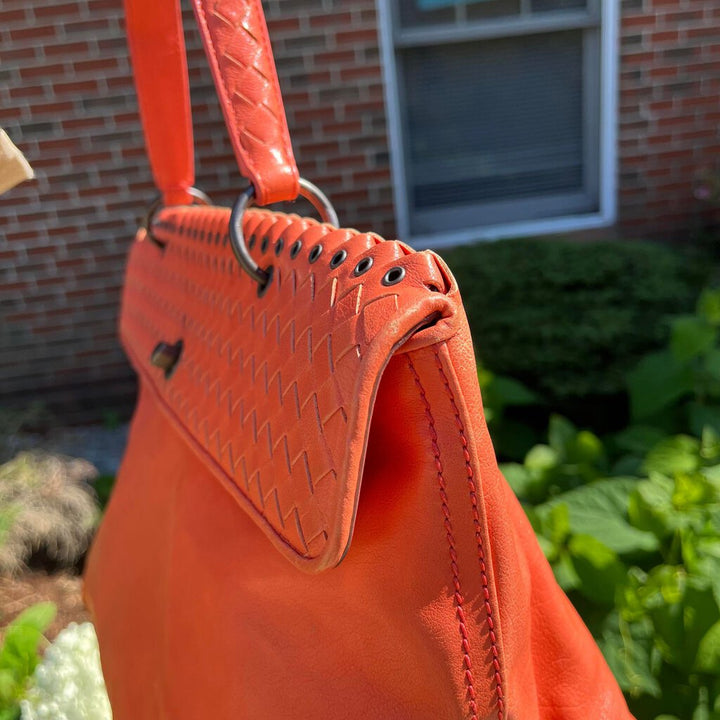 Bottega Veneta Tiina Intrecciato Satchel