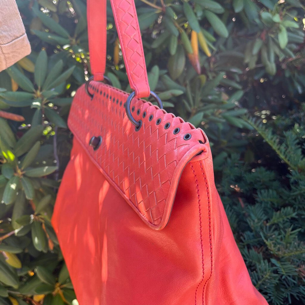 Bottega Veneta Tiina Intrecciato Satchel