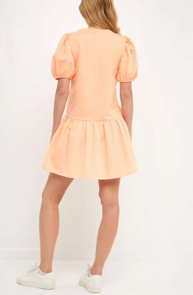 English Factory NWT Knit Woven Mixed Dress - Size Small