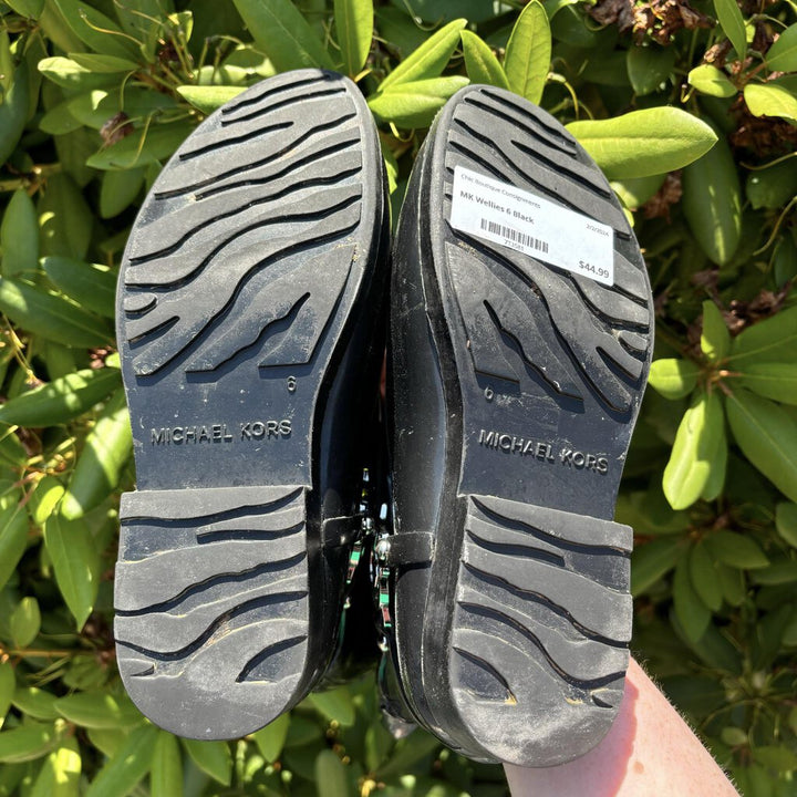 Michael Kors Fulton Harness Rain Boots - Size 6